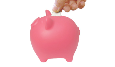 可愛さ満載のおおきなブタこれなら貯金も楽しくできるかも!